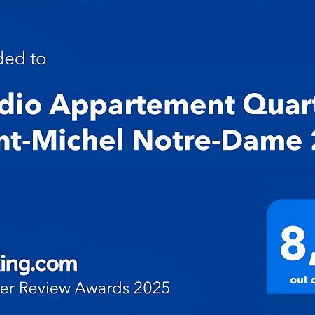 Studio Appartement Quartier Saint-Michel Notre-Dame 2 Free Netflix Paryż Zewnętrze zdjęcie