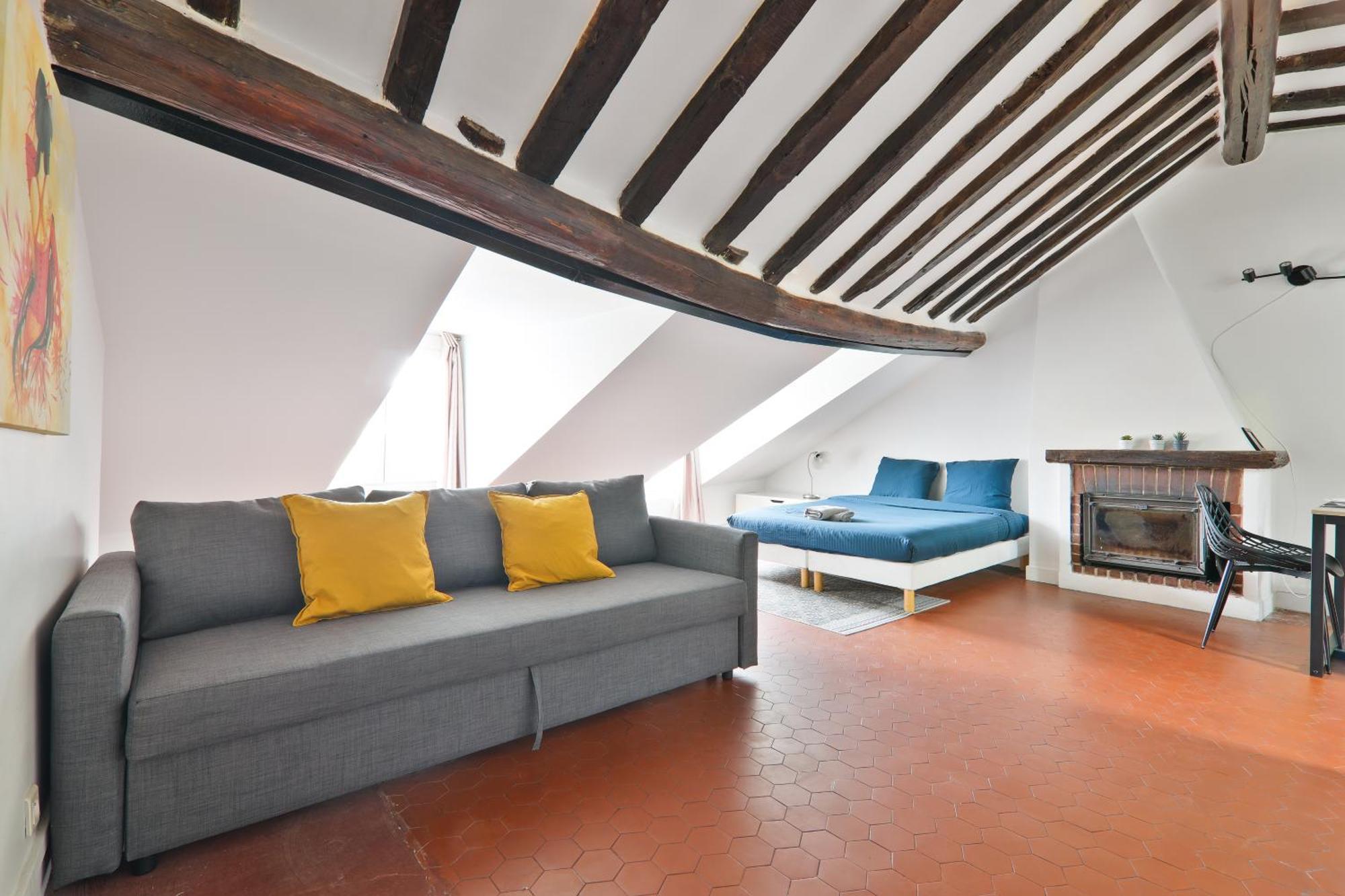 Studio Appartement Quartier Saint-Michel Notre-Dame 2 Free Netflix Paryż Zewnętrze zdjęcie