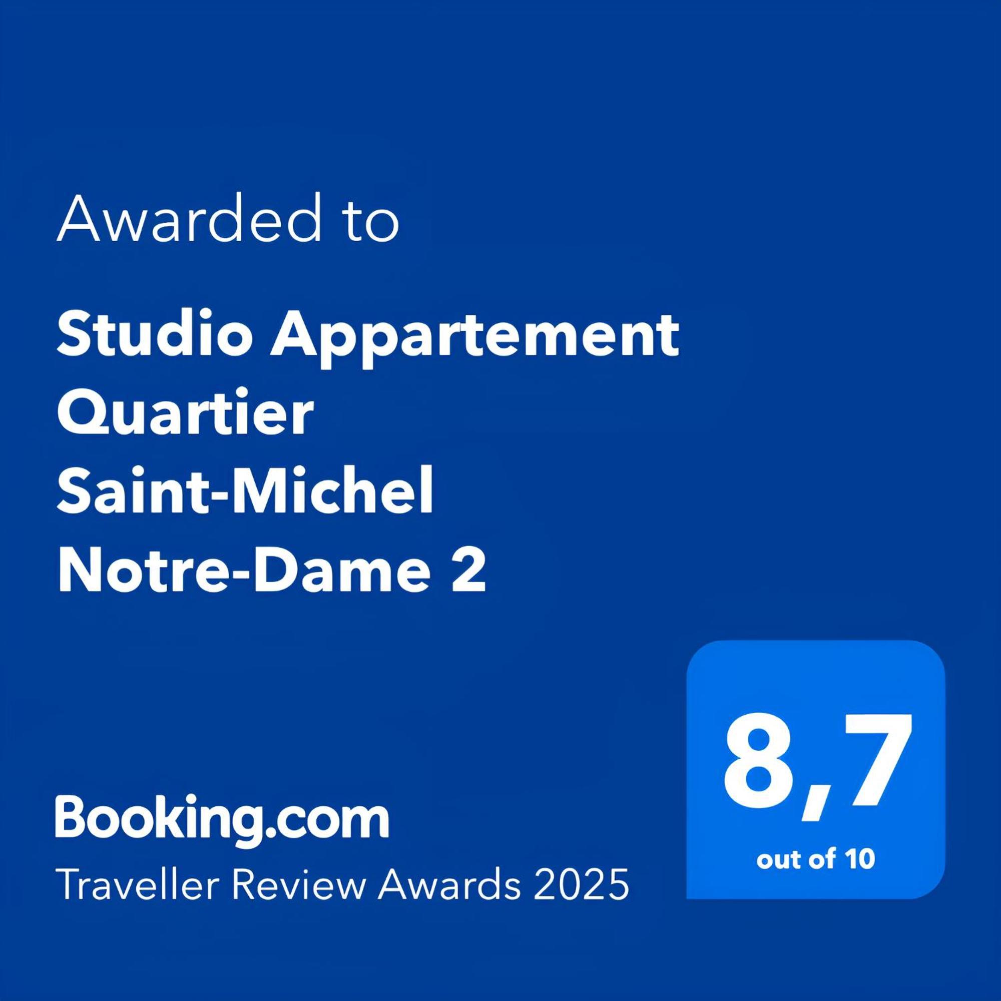 Studio Appartement Quartier Saint-Michel Notre-Dame 2 Free Netflix Paryż Zewnętrze zdjęcie